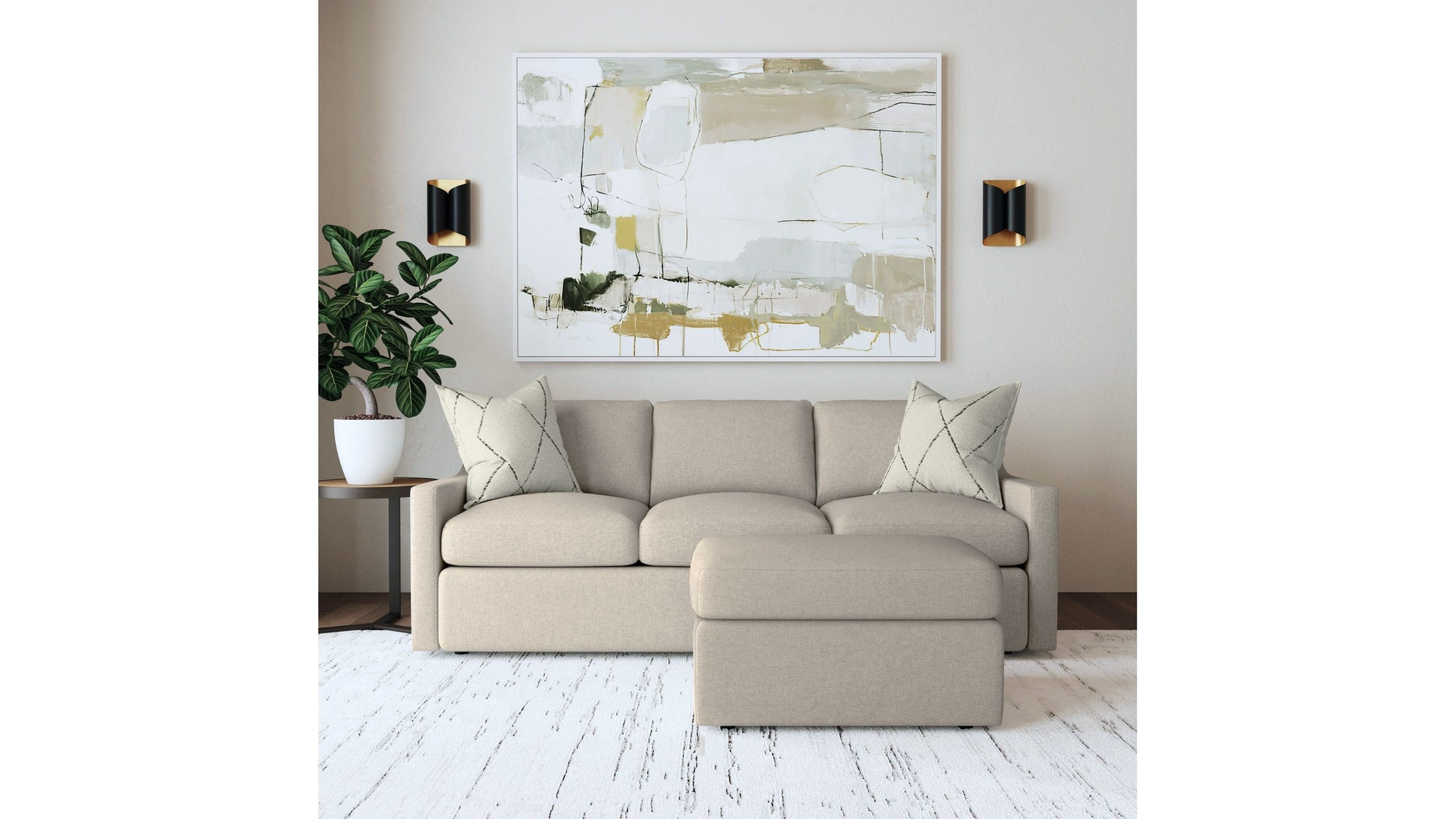 Sky - Fabric Upholstered Sofa