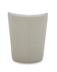 Reed Upholstered Dining Chair with Casters
