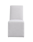 Cameron Upholstered Dining Chair with Casters