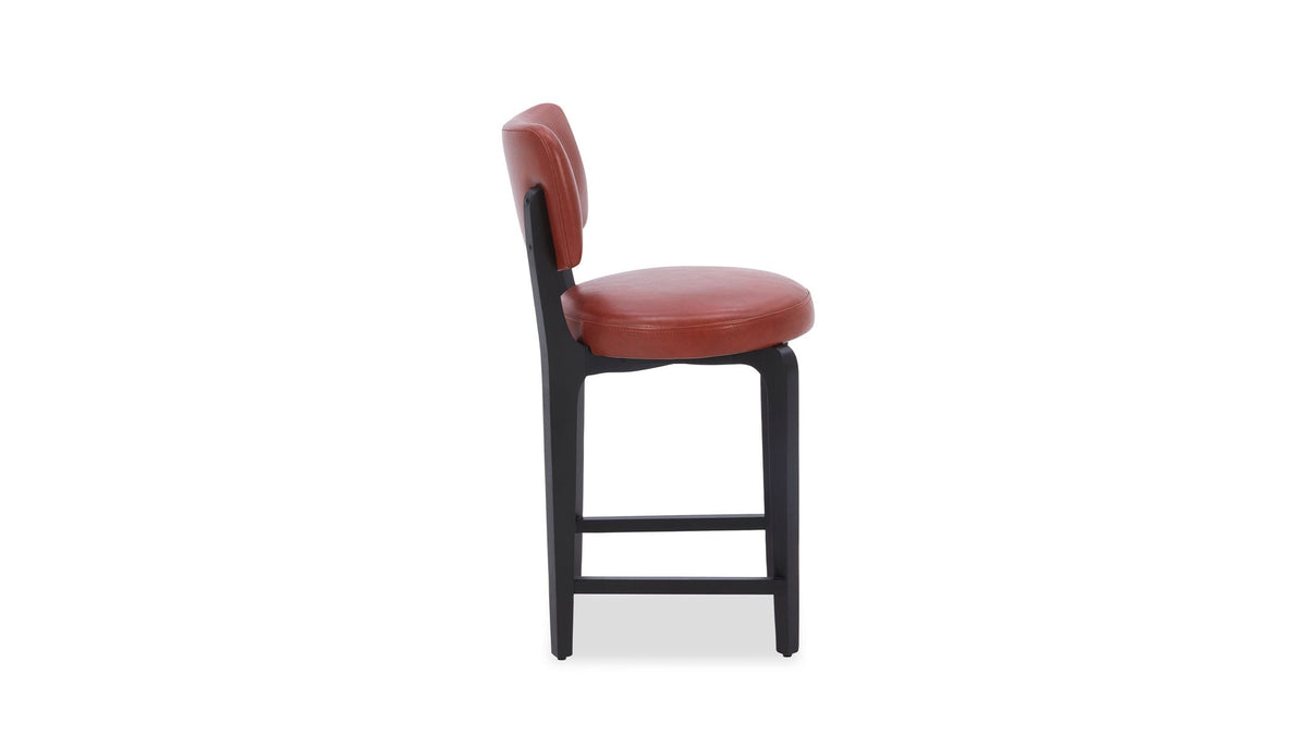 Elena Faux Leather Counter Stool