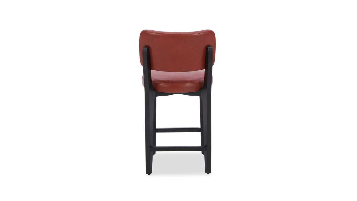 Elena Faux Leather Counter Stool