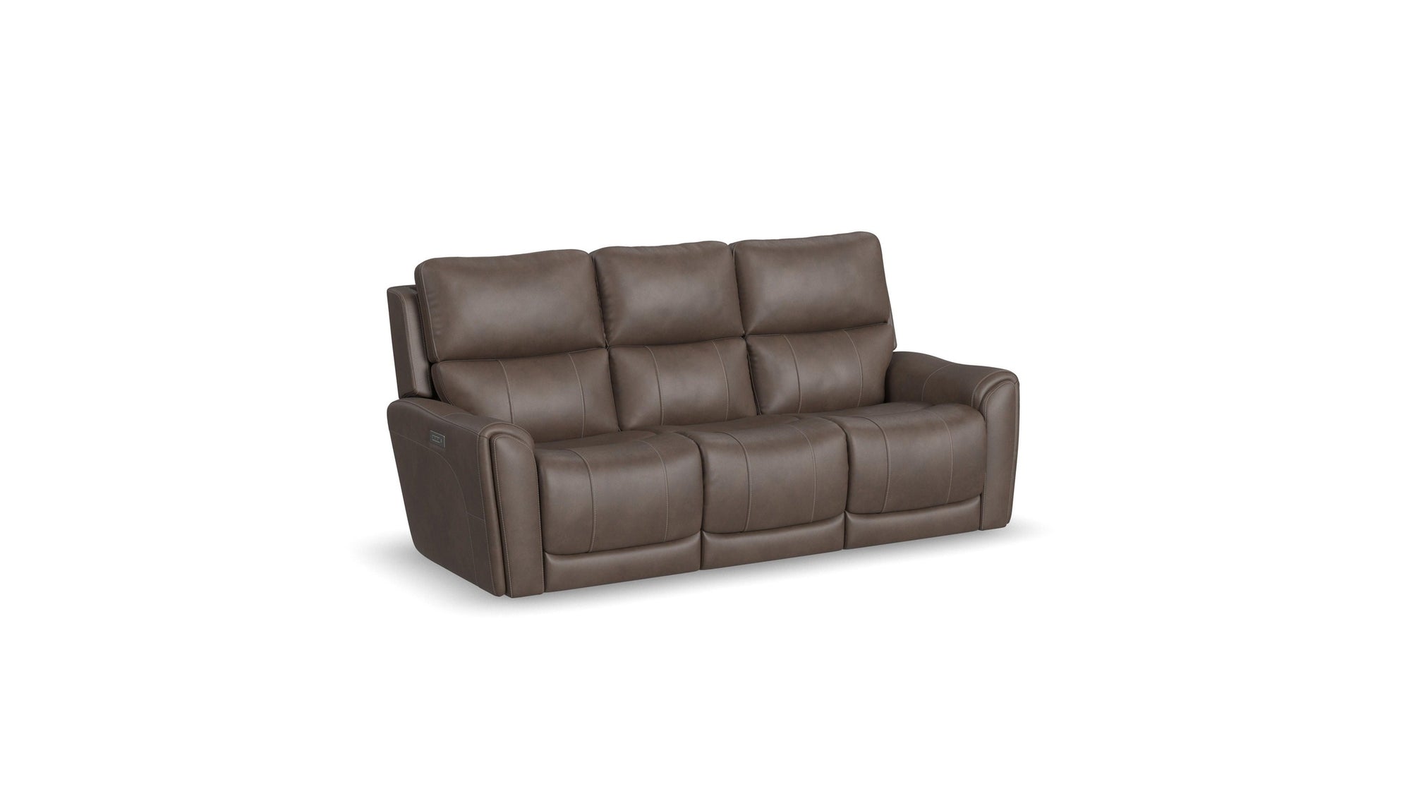 Carter - Power Reclining Sofa With Console & Power Headrests & Lumbar