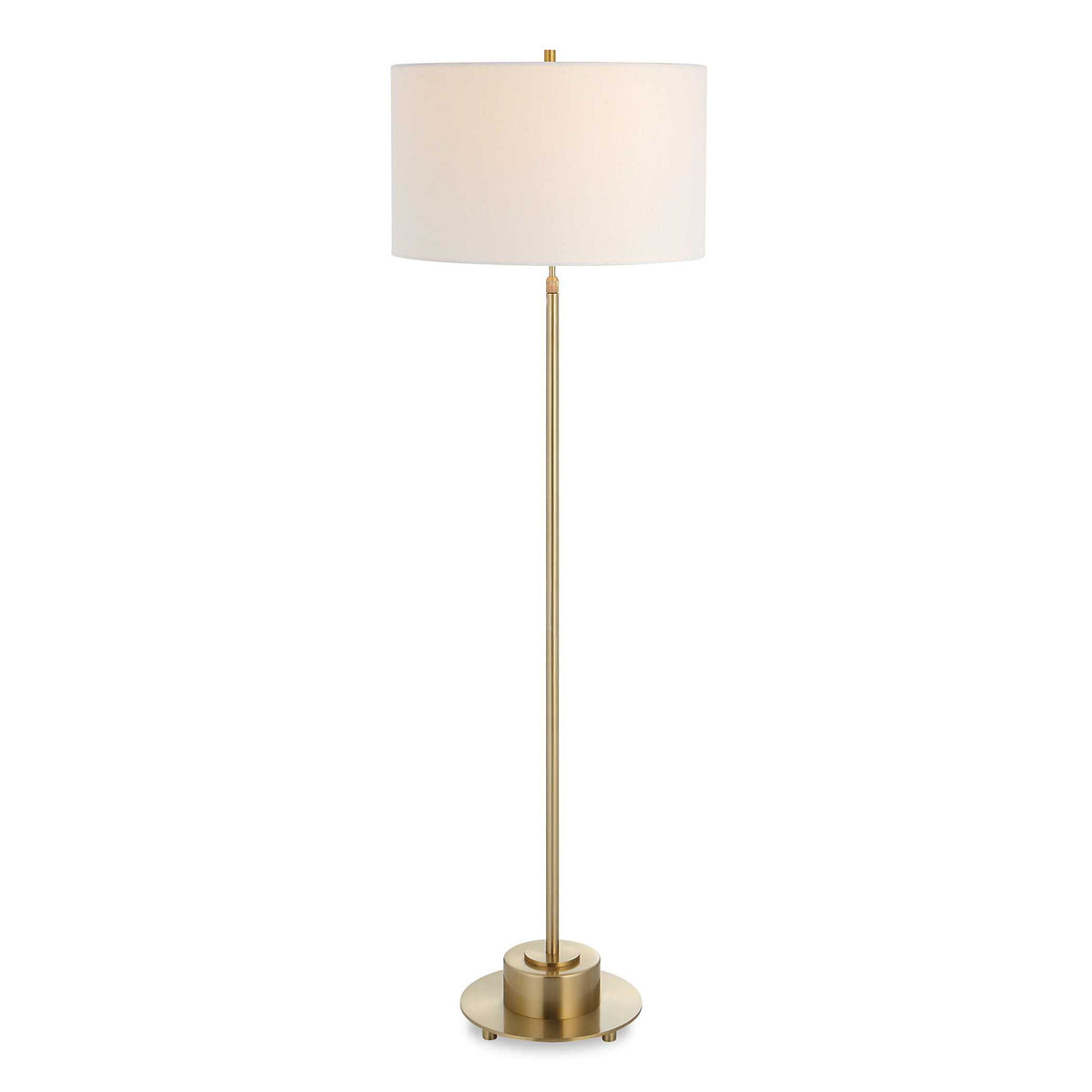 Prominence - Brass Floor Lamp
