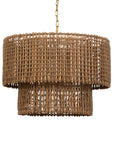 Biswas - Woven Jute 1 Light Pendant - Beige
