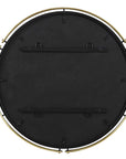 Wesley - Round Mirror - Gold