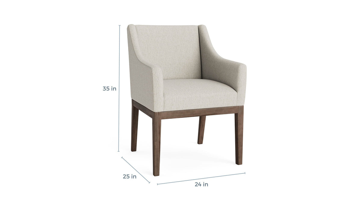 Holt Upholstered Dining Armchair