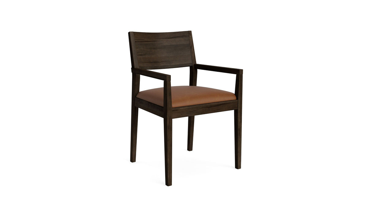 Myers Dining Armchair with Upholstered Seat