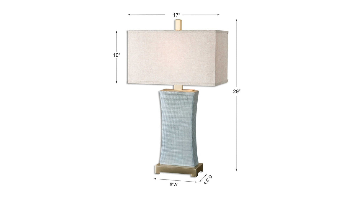 Cantarana - Table Lamp - Blue Gray