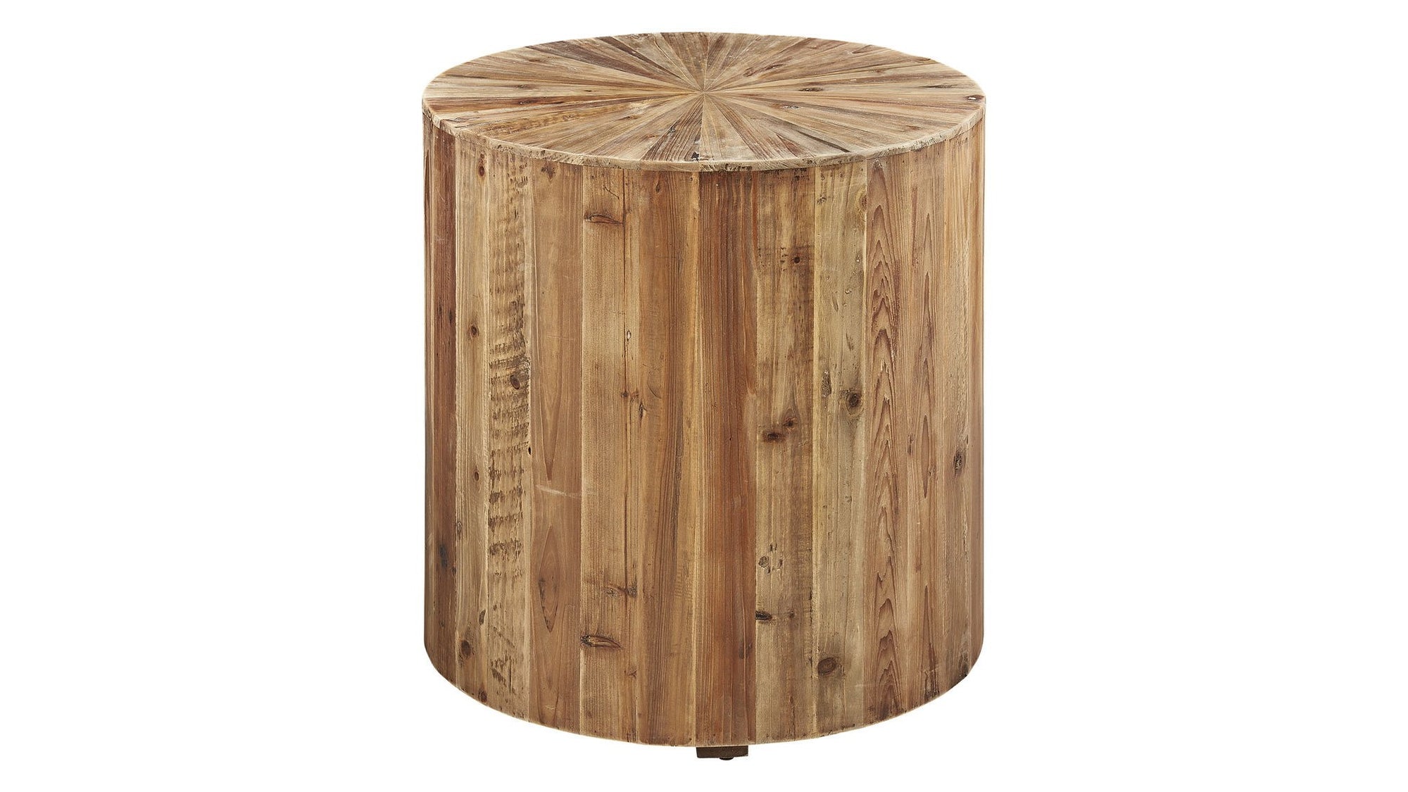 Sunburst - Side Table - Light Brown
