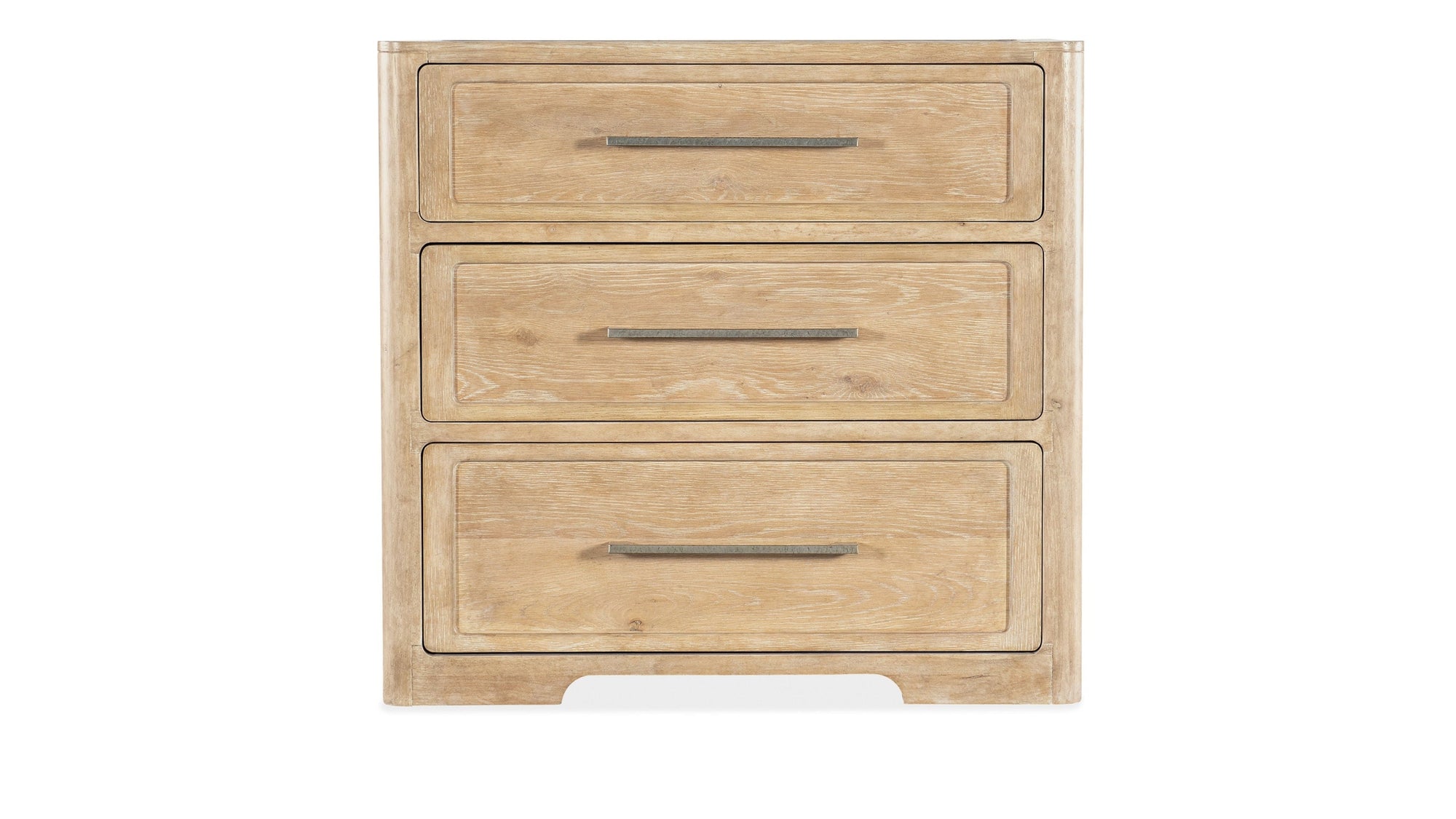 Retreat - Three-Drawer Nightstand - Beige
