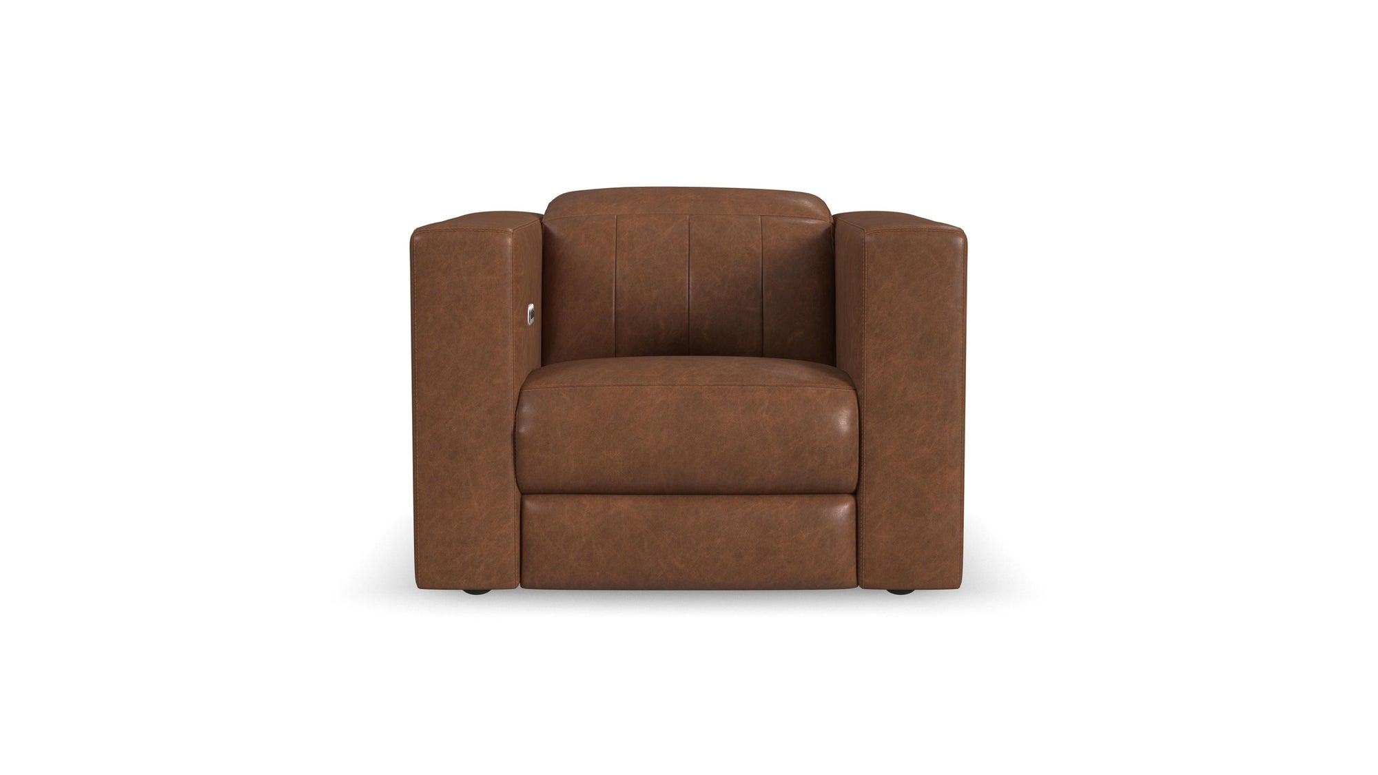Austin - Power Recliner With Power Headrest - Chestnut