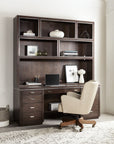 Work Your Way - House Blend Computer Credenza - Dark Brown