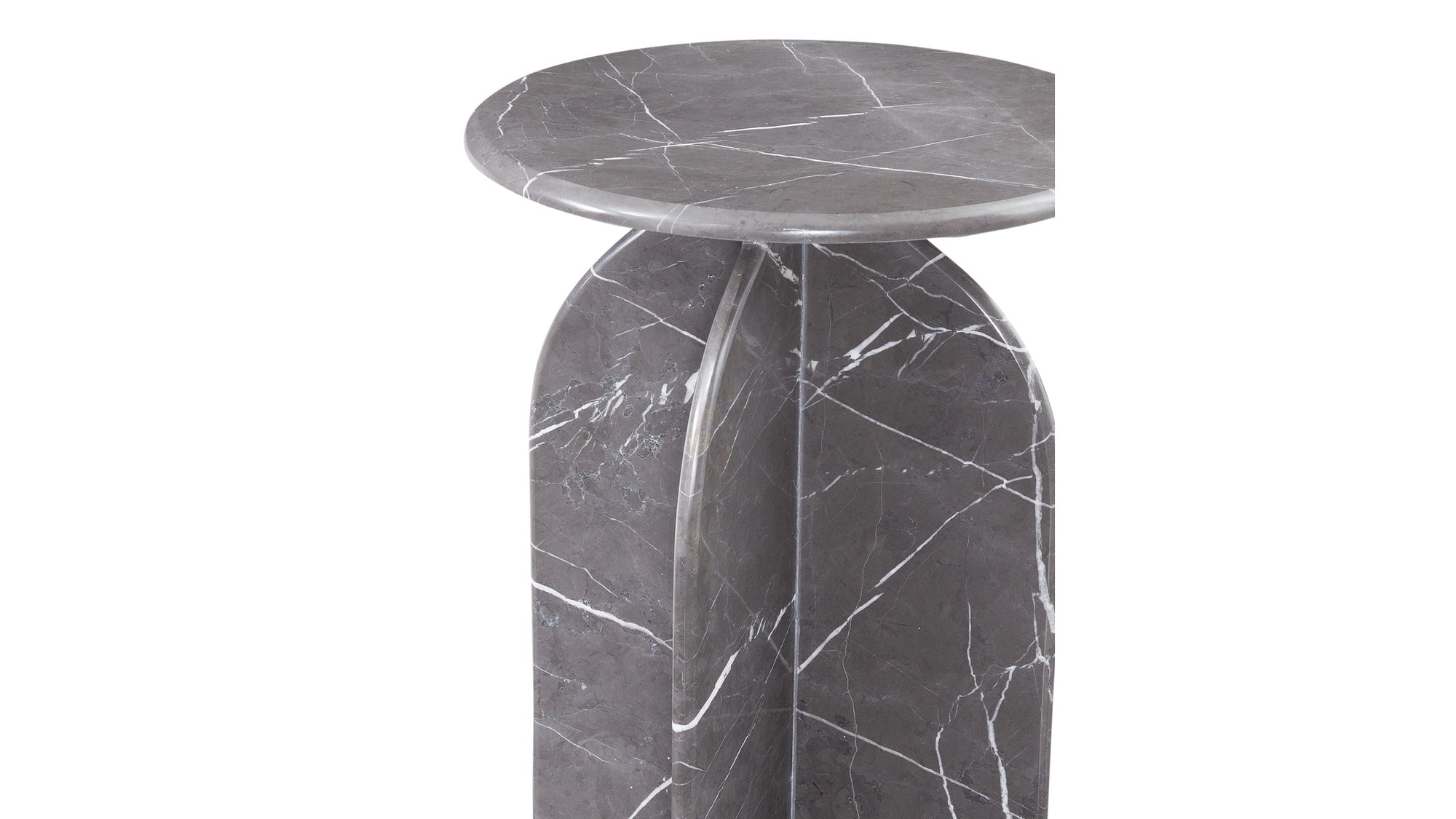 Abbey - Accent Table - Gray