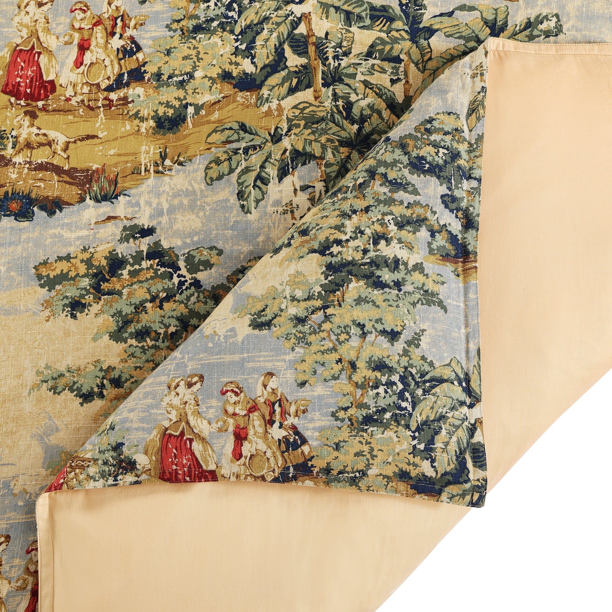 Provence - King Washed Linen Comforter Set (Set of 3) - Multi Color
