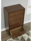 Ludwig - Drawer Chest - Dark Brown