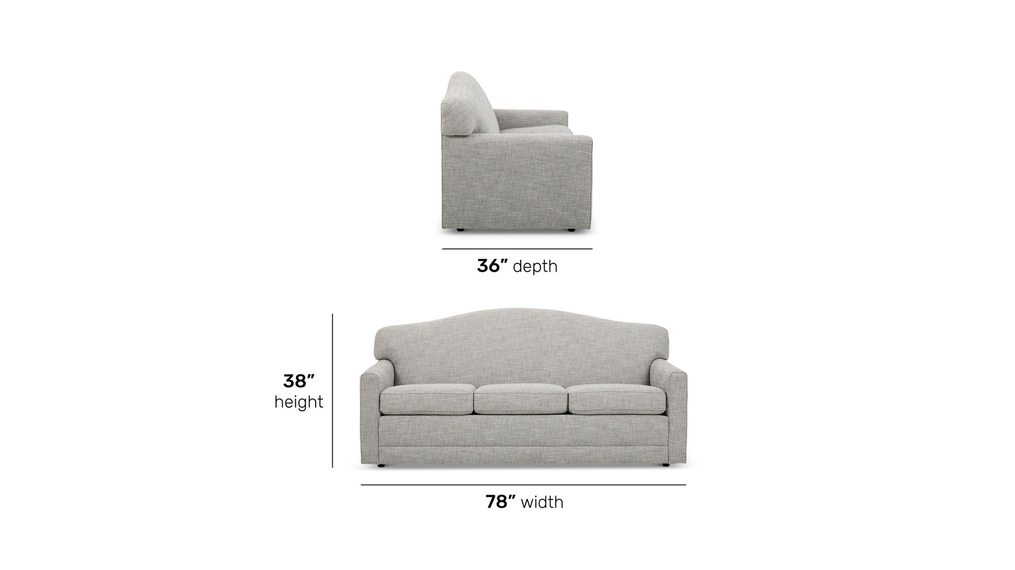 Aggie - Fabric Sofa