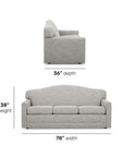 Aggie - Fabric Sofa