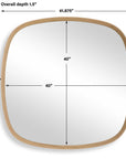 Novell - Pinewood Mirror - Woodtone