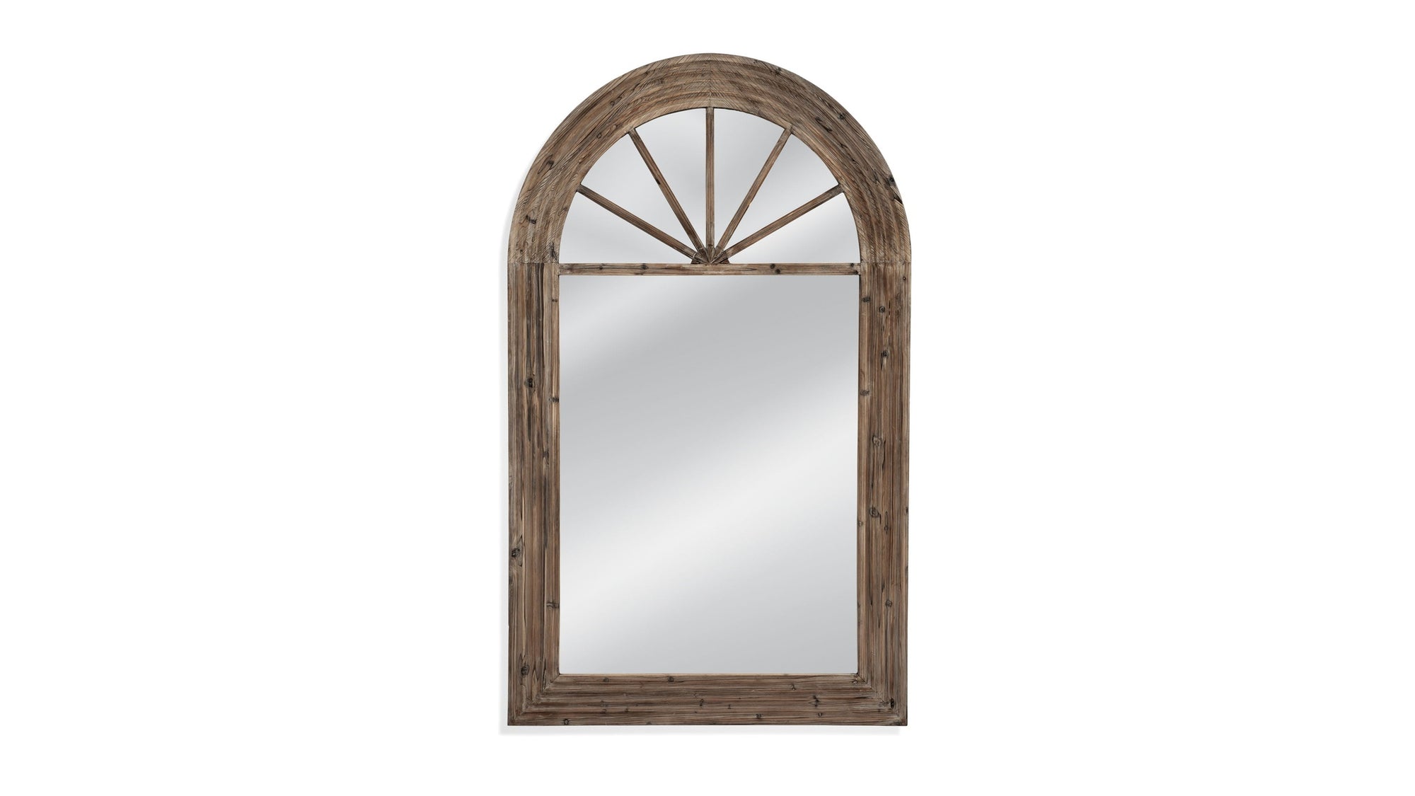 View - Floor Mirror - Brown