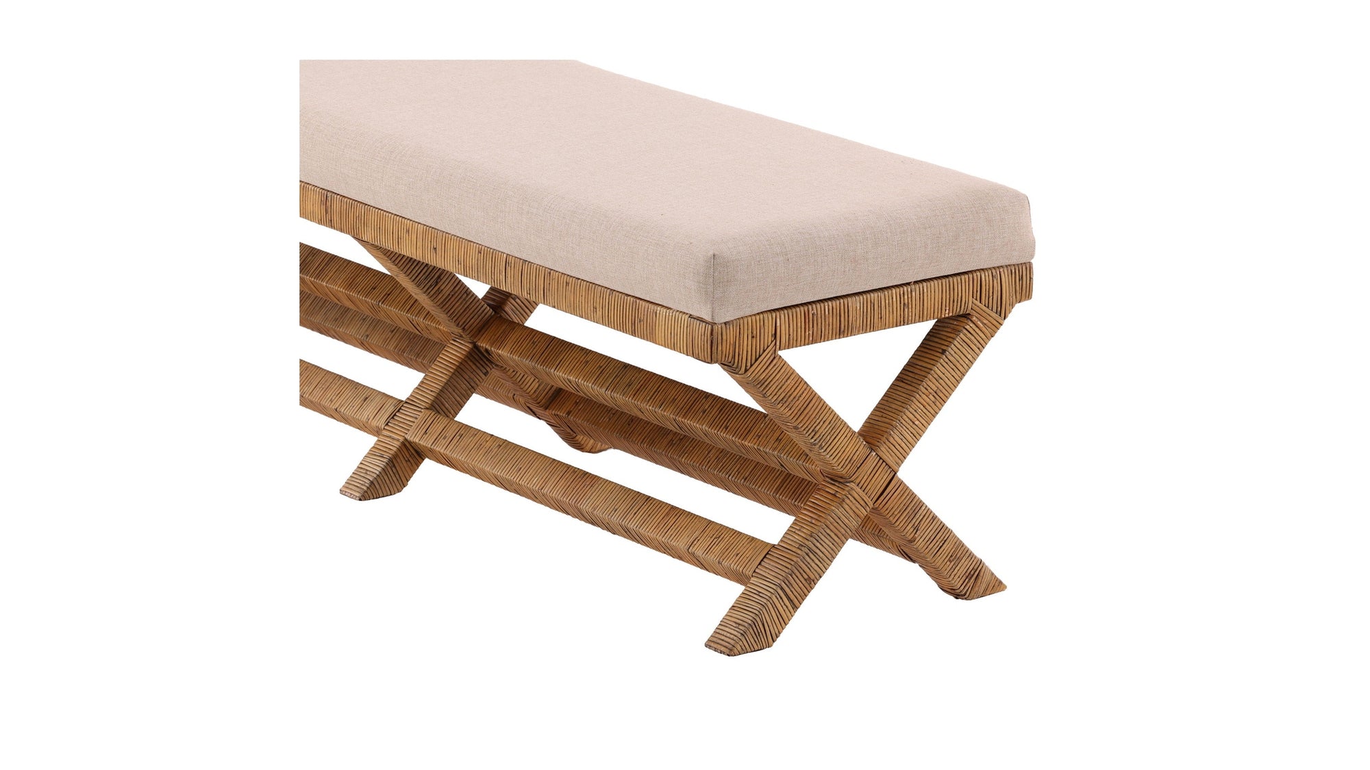 Aria - Bench - Beige / Light Brown