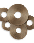 Ahmet - Rings Wall Decor - Gold