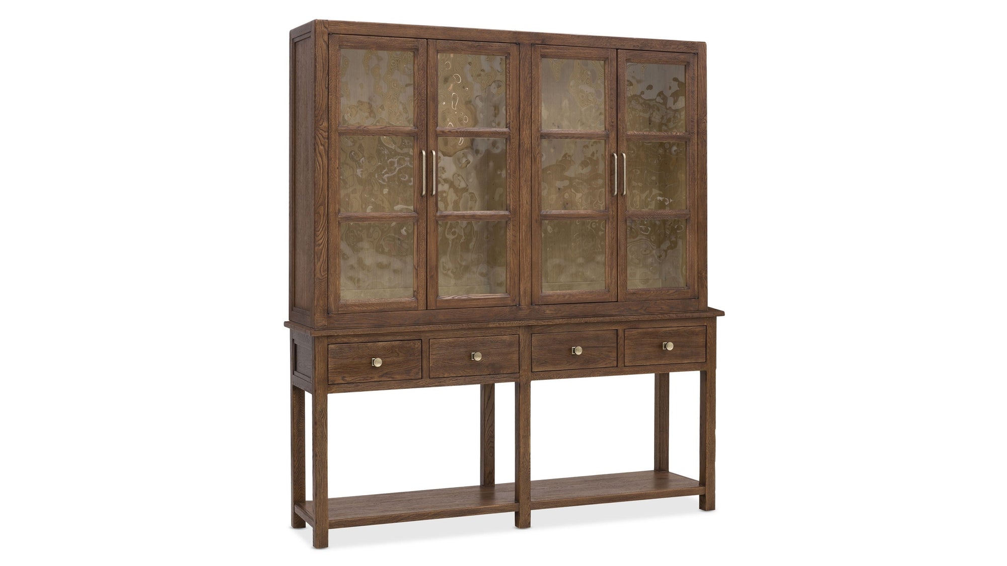 Driftwood - Display Sideboard - Worn Saddle