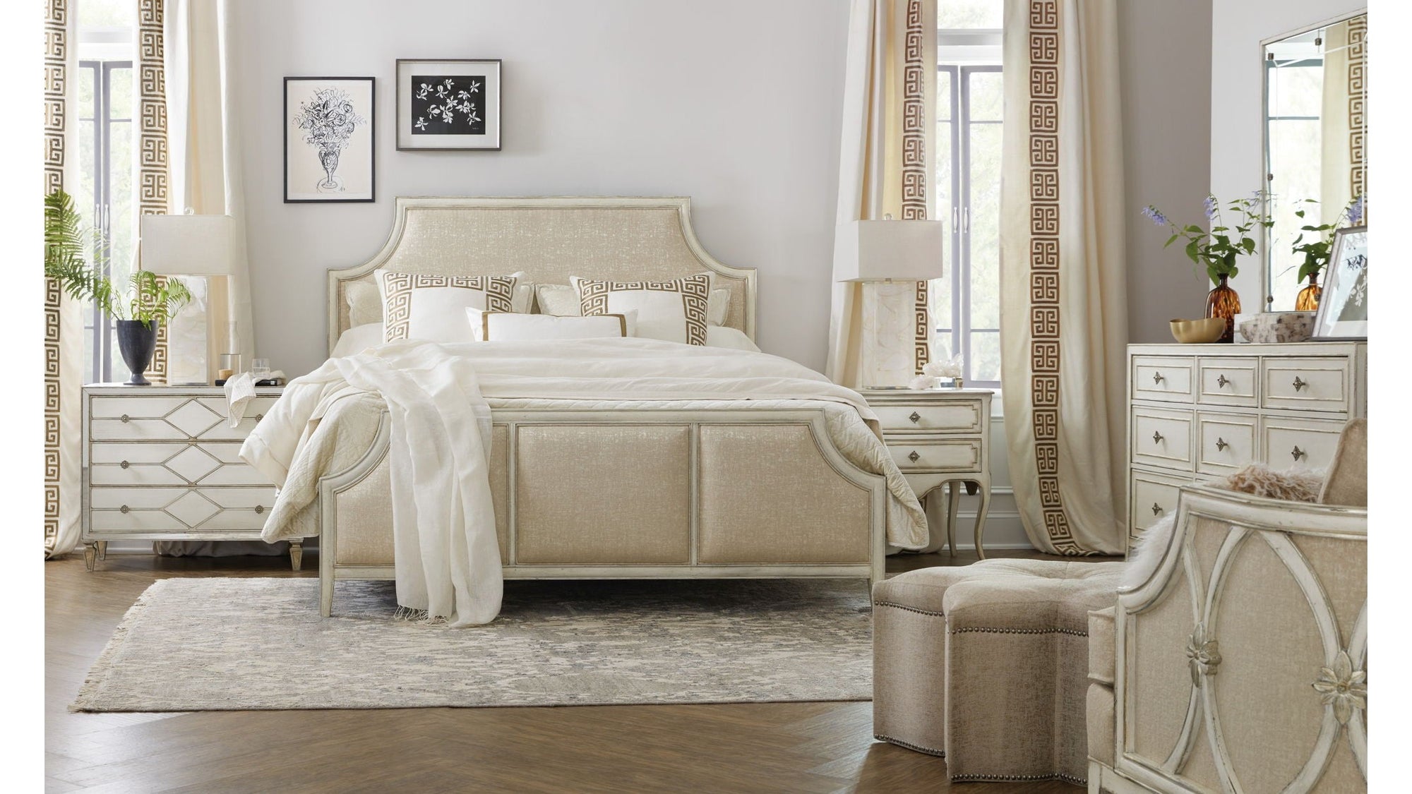 Sanctuary 2 - Coco En Blanc Nightstand