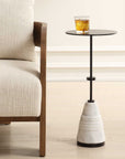 Kincaid - Metal Drink Table - White