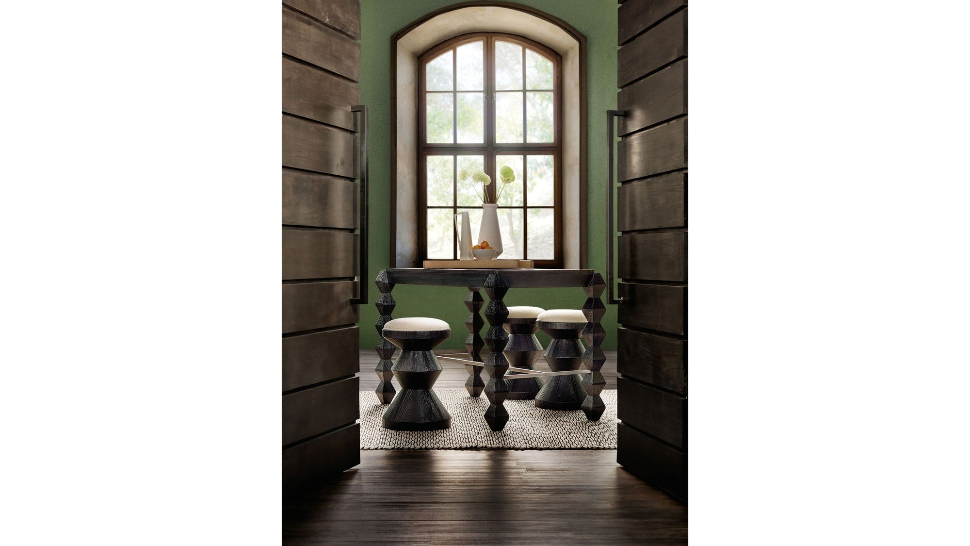 Commerce And Market - Xaden Gathering Desk - Black