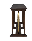 Everly - Console - Dark Brown / Gold