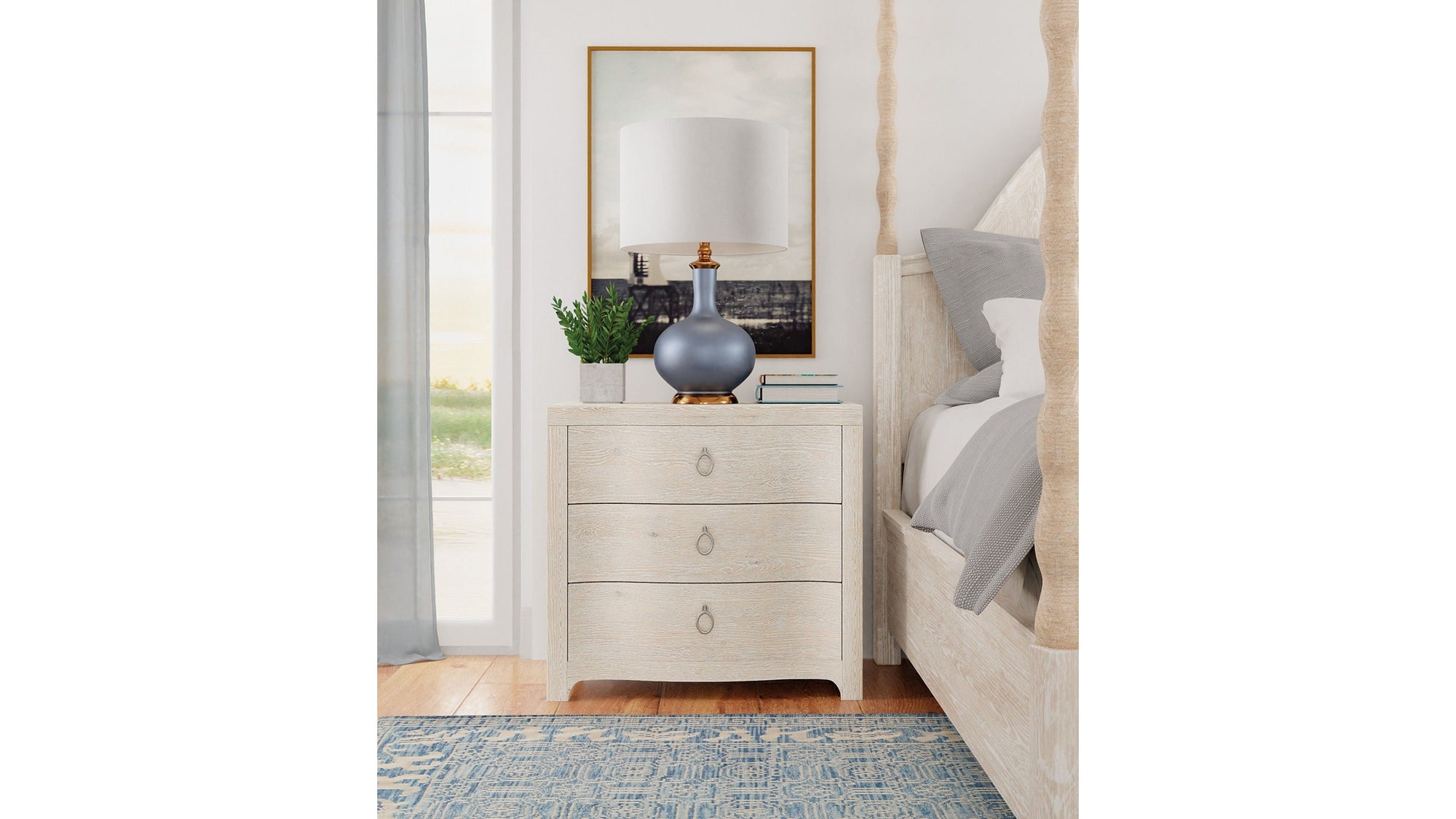 Serenity - 3-Drawer Nightstand