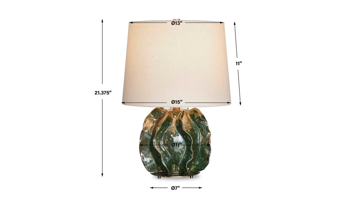 Guinevere - Table Lamp - Deep Green