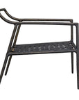 Thayer - Outdoor Upholstered Lounge Chair - Bronze / White