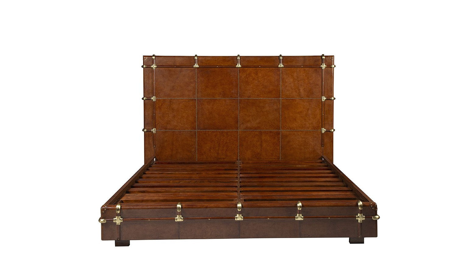 Gentlemen's - King Bed - Dark Brown