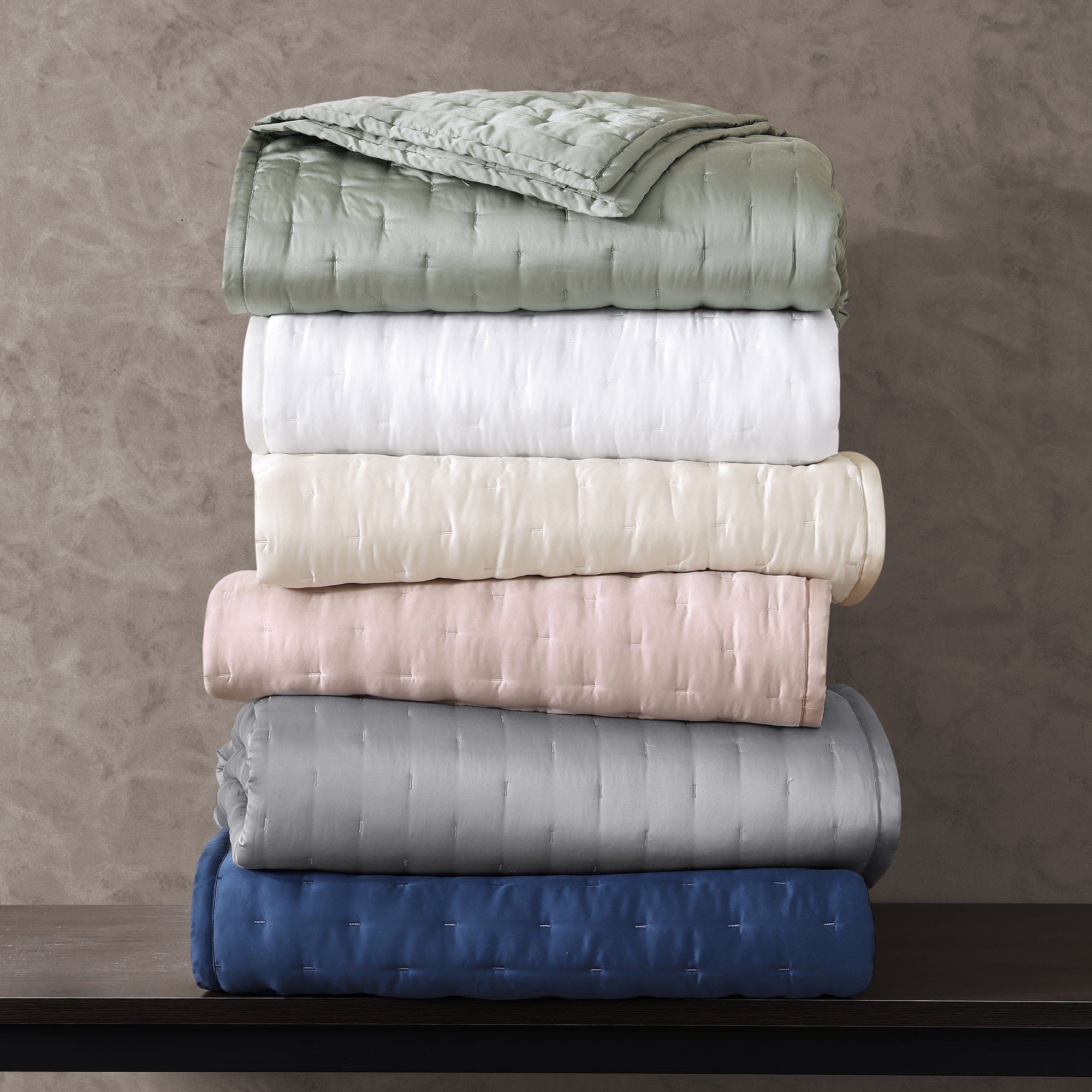 Lyocell - Full/Queen Eucalyptus Quilt Set (Set of 3) - Ivory