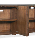 Melange - Contours Credenza - Dark Brown