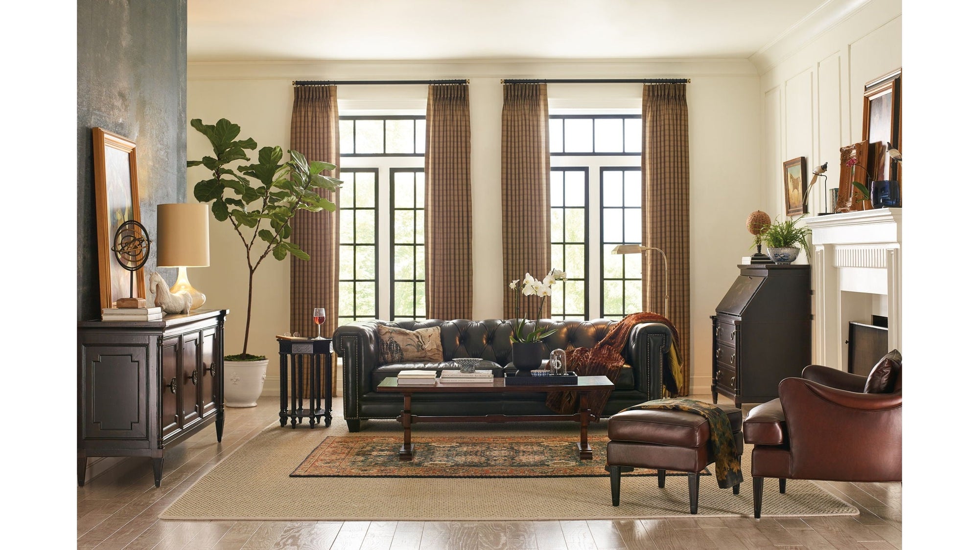 Charleston - Entertainment Console - Dark Brown