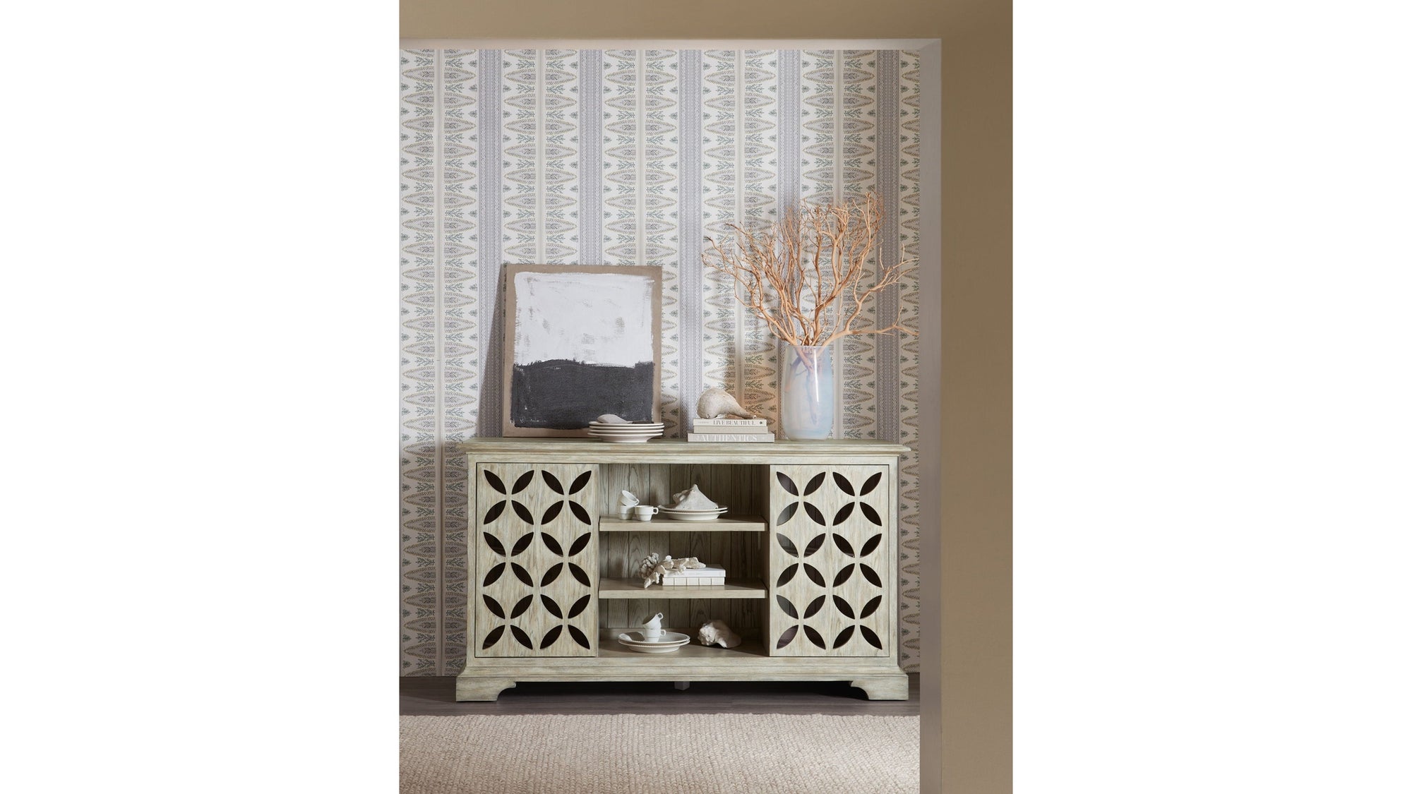 Commerce And Market - Underhill Entertainment Console - Beige
