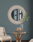 Spin - Wall Mirror - White