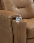 Felix - Power Reclining Sofa With Power Headrest, Lumbar, Heat & Massage