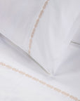 Laurel Sheet - Twin 350TC Laurel Embroidered Border Sheet Set (Set of 3) - Blush