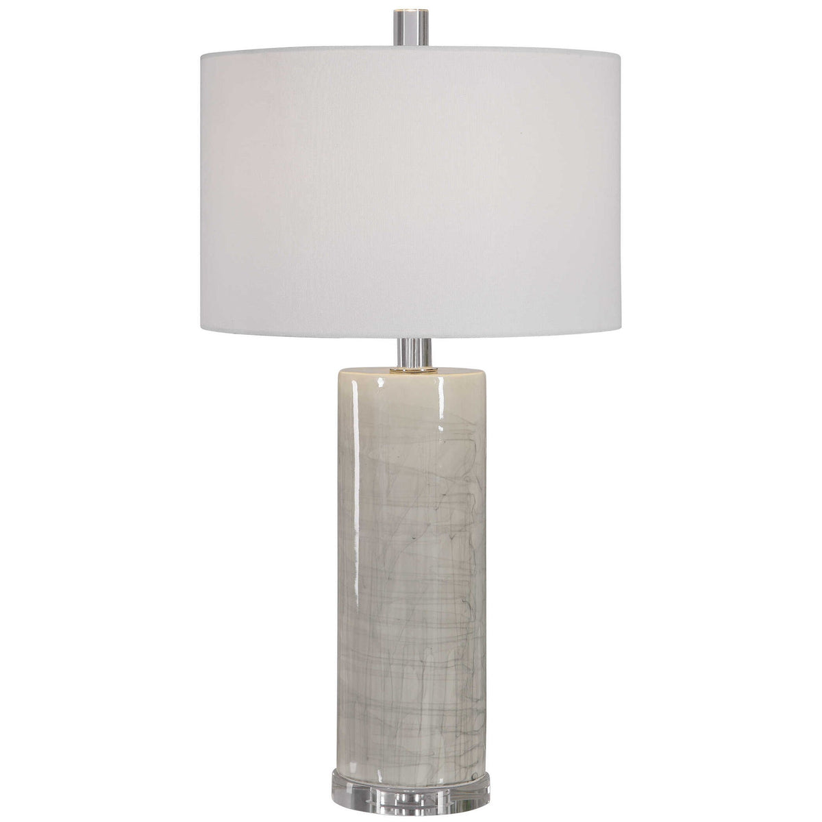 Zesiro - Modern Table Lamp - Silver