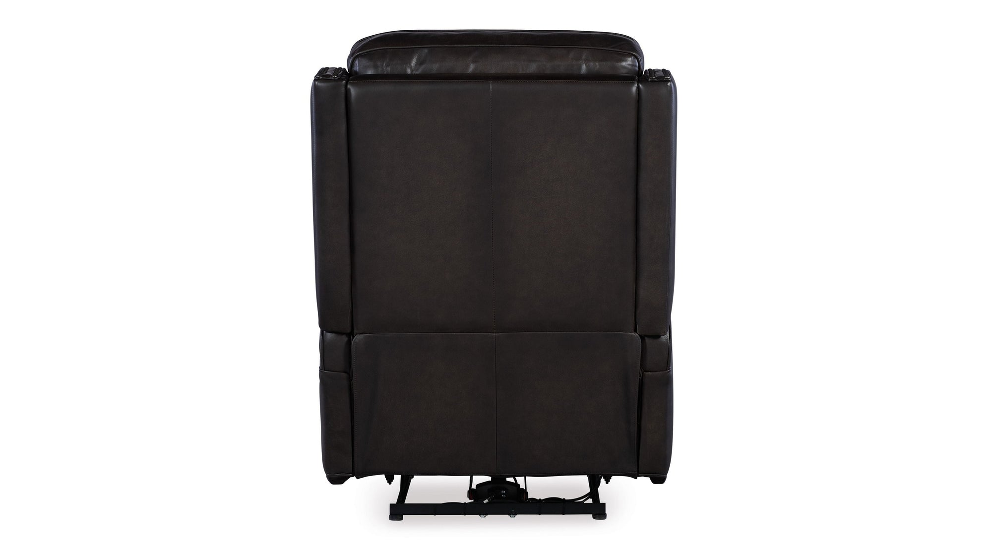 MS - Hamilton Power Recliner With Power Headrest - Dark Brown