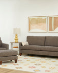 Drew - Fabric Ottoman
