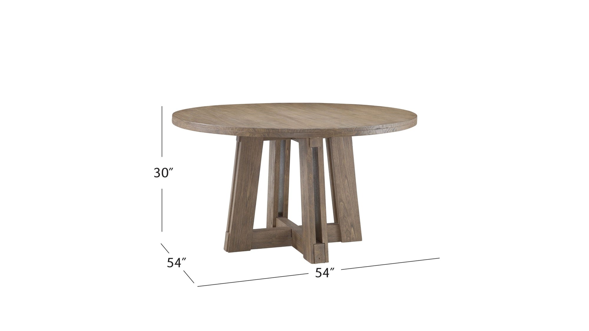 McGuire - Dining Table - Dark Brown