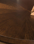 Archives - Round Pedestal Dining Table - Dark Brown