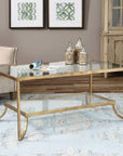 Katina - Leaf Coffee Table - Gold