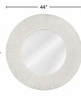 Lopez - Wall Mirror - White