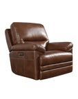 David - Power Gliding Recliner With Power Headrest & Lumbar - Pecan