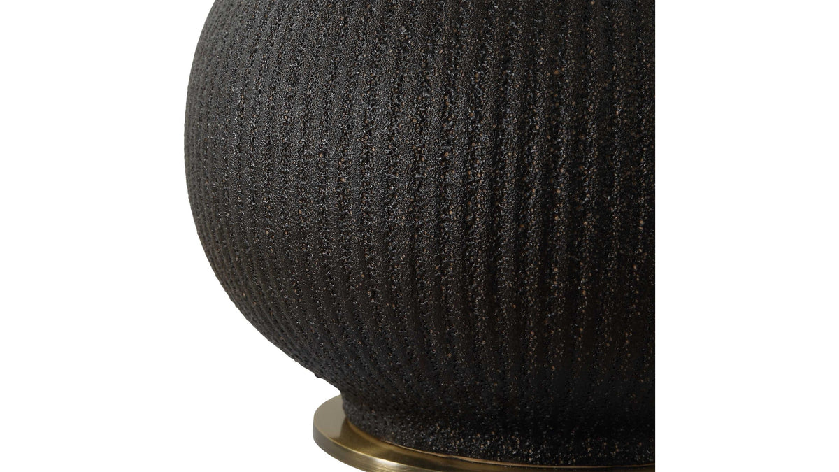 Rimini - Black Glaze Table Lamp